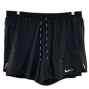 Nike Mens Running Shorts Flex Stride Dri-Fit Black XXL